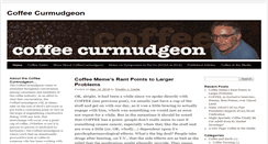 Desktop Screenshot of coffeecurmudgeon.com